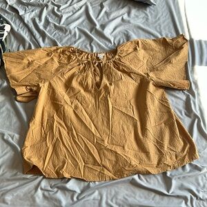 Oversized flowy blouse